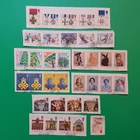 GB 1990 COMMEMORATIVE STAMPS YEAR PACK = 9 FINE USED SETS EX FDC ON PIECE #2726