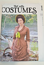 McCalls Costume Pattern Victorian Top M8189 Size A5 6 8 10 12 14 Angela Clayton