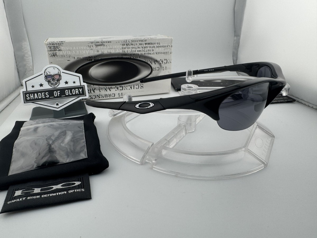 OAKLEY オークリー HALF JACKET 1.0 ブラック 袋付き OAKLEY HALF JACKET 1.0 JET BLACK W/ BLACK IRIDIUM SUNGLASSES 03