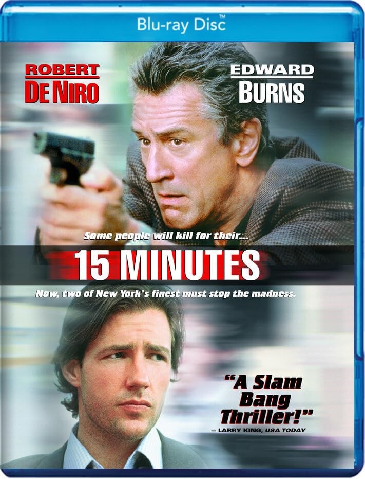 15 Minutes (Blu-ray) Edward Burns Robert De Niro Kelsey Grammer Avery Brooks