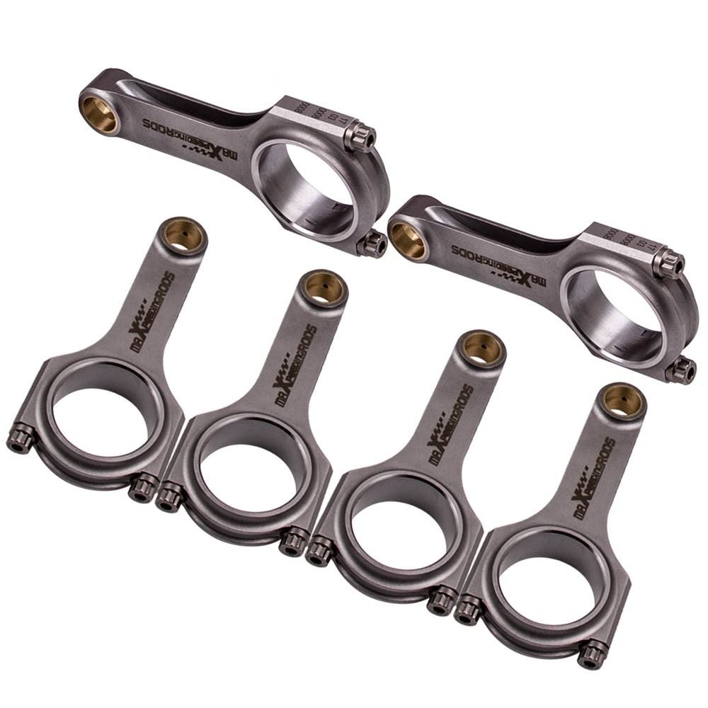 Connecting Rods Rod For Toyota Tercel Corolla Paseo 5E FE Conrods 130.5mm