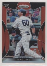 2019 Panini Prizm Red Prizm Jake Cave #2 fm0