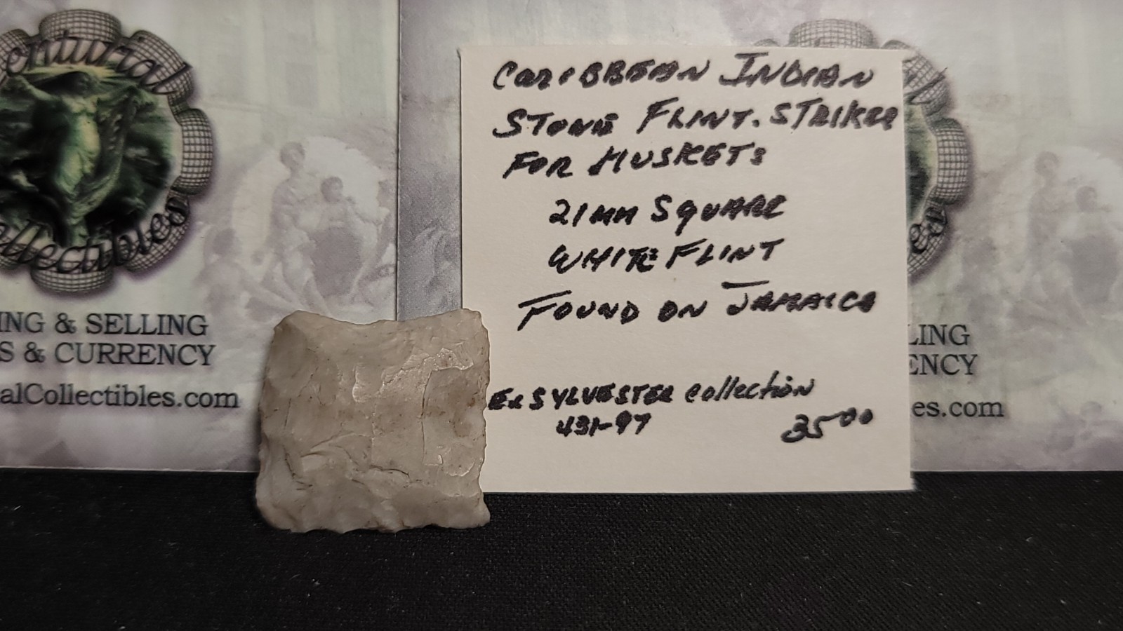 Caribbean Flint Musket Striker – Pirate Era Jamaica Find–Ex Sylvester Collection