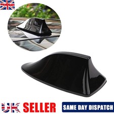 Shark Fin Roof Car Antenna Black Radio FM / AM Antena Radio Universal Screw