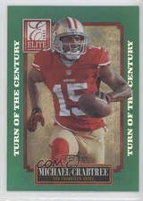 2013 Panini Elite Turn of the Century 171/199 Michael Crabtree #86 y0i