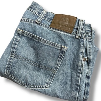 Lee Premium Select Regular Bootcut Jeans Men's Size 38x30 (36x29) DISTRESSED