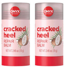 Onyx Professional Cracked Heel Repair Balm Stick 2 Pack Dry Cracked Feet Trea...