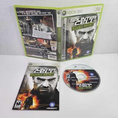 Tom Clancy's Splinter Cell: Double Agent (Microsoft Xbox 360, 2006) Complete CIB