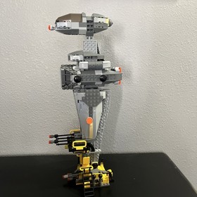 LEGO Star Wars B-Wing Fighter (6208) 2006 100% Complete w/ both Minifigures