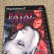 Tecmo Fatal Frame PS2 Survival Horror T-Teen NTSC-U/C Manual Included