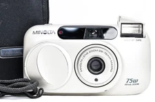 Minolta 75W (High-end 70W model) Riva Zoom 35mm Point & Shoot Film Camera 2641