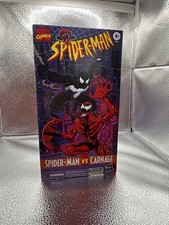 Marvel Legends Spider-Man vs. Carnage    VHS    2 Pack Exclusive   NEW SEALED IN BOX