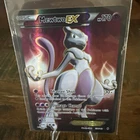 Pokémon Mewtwo-EX TCG Full Art Ultra Rare Holo Card Breakthrough 158/162