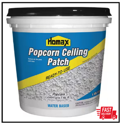 1 qt. Premixed Popcorn Patch - Easy Ceiling Repair Solution