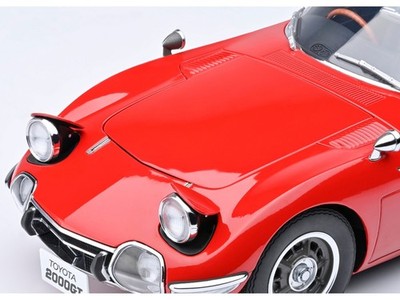 1967 TOYOTA 2000GT RHD RED 1/18 MODEL CAR BY AUTOART 79547 | eBay
