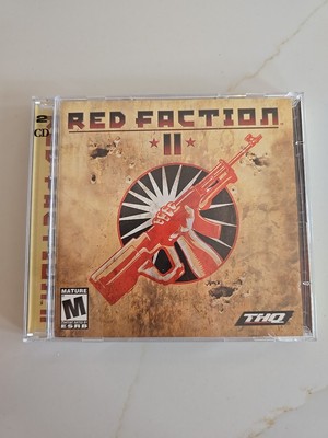 Red Faction II THQ (PC Game, 2002) CIB Complete -Double Disc 