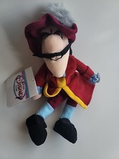 Vintage Disney Store Captain Hook Mini Bean Bag Plush 8" Peter Pan