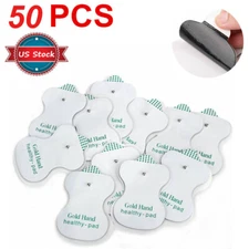 50PCS Snap On Replacement Pads For Massager & Electrode Pads TENS Unit
