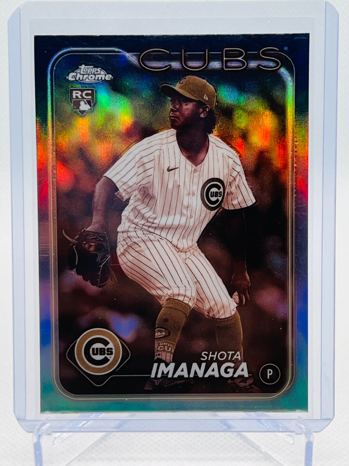 Shota Imanaga 2024 Topps Chrome #121 Sepia Refractor Rookie RAW