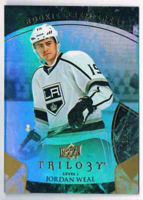 2015-16 TRILOGY ROOKIE PREMIERES LEVEL 1 JORDAN WEAL ROOKIE 730/799 LOS ANGELES