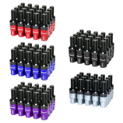 20Pc Set M14x1,5 23mm Aluminium Close End Kugelsitz Lug Bolzen Für Benz 92-22