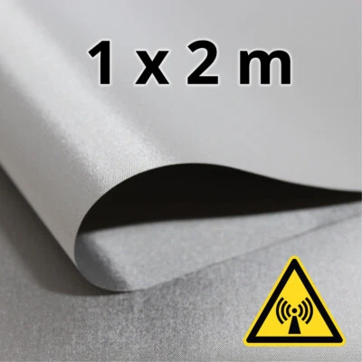 ANTISPYSHOP Abschirmgewebe Metall CW1 - Handy Strahlung, Elektrosmog, Strahlenschutz (1x2m)