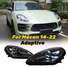 LED Headlights For Porsche Macan 2014-2022 Adaptive Laser Animation Head Lamps