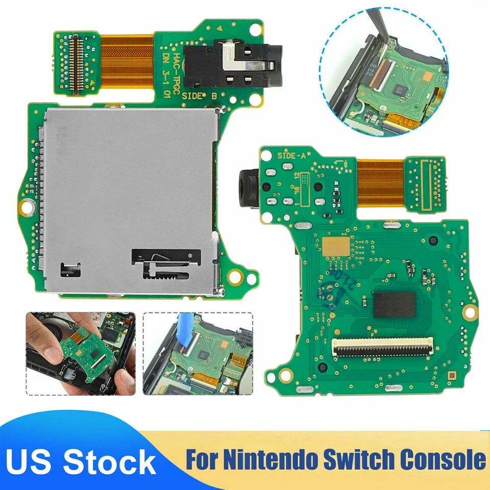 For Nintendo Switch Headphone Jack Game Cartridge Card Reader Slot Tool Kit - Image 3 of 4