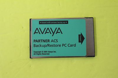 Lucent/Avaya Partner ACS 12A1 / 107932071 Backup/Restore PC Card 