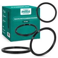 Millto™ Gummiring Dichtung 110Mm Gummi Dichtungsring Unterlegscheibe Dichtring