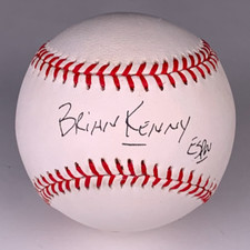 Brian Kenny ESPN Autographed Signed Baseball AMCo COA 28158
