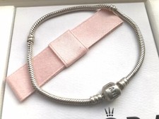 Authentic Pandora Moments Chain Bracelet 19 Cm 925 Sterling Silver Jewellery