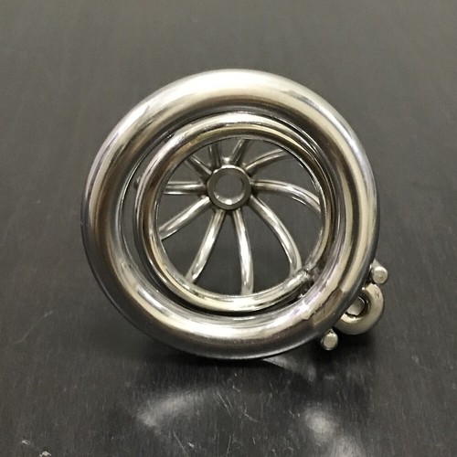 Stainless Steel Male Chastity Device Super Small Cage Men Metal Locking Belt 161 - Picture 20 of 28
