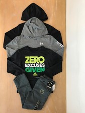 Under Armour, Adidas, Others, Boys Fall/Winter Clothing Lot of 4 1 New Size 7