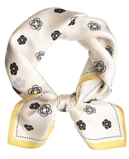 Hioyiwes Head Scarf Square Silk Scarf Fashion Satin Scarf for Hair Beach Head...