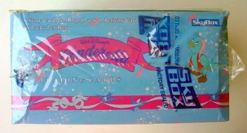 NEW 1995 Skybox WALT DISNEY CINDERELLA Factory Sealed Wax Pack Box 36 Packs - Picture 5 of 12