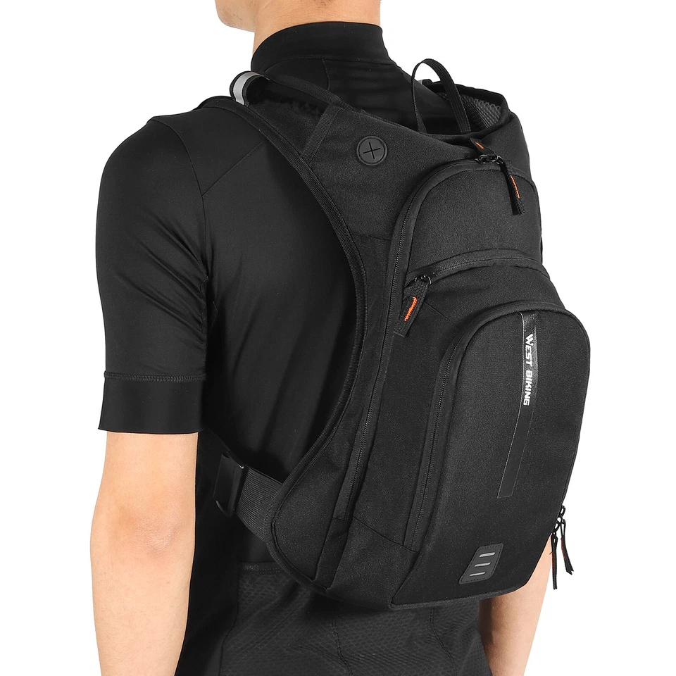 WEST BICKING водонепроницаемый велоспорт туризм гидратации рюкзак спортивная сумка 10 л - Изображение 4 из 4