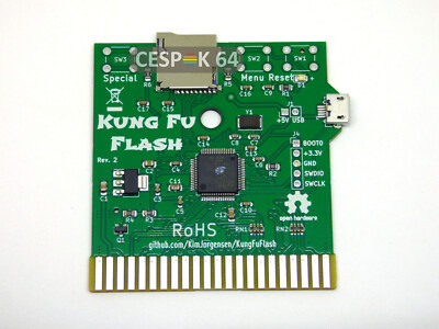 Kung Fu Flash Kartusche - Commodore 64/128 Kungfuflash Nicht SD2IEC Easyflash