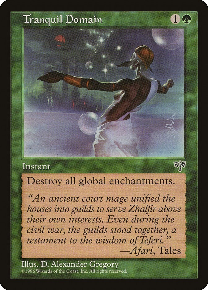 Mirage Tranquil Domain MTG Magic the Gathering NM