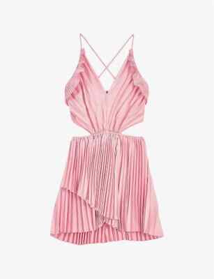 hilary swank backless dress Maje main image 0