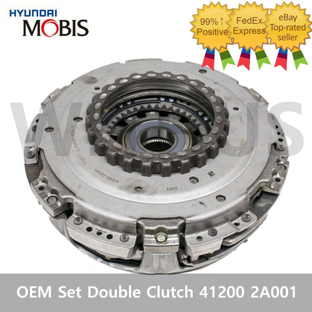 OEM 412002A001 Set - Double Clutch for Hyundai Veloster 2011-17  