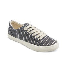 Tenis para mujer Celeste con estampado de rayas - Mossimo Supply Co.™ azul marino/crema talla 10