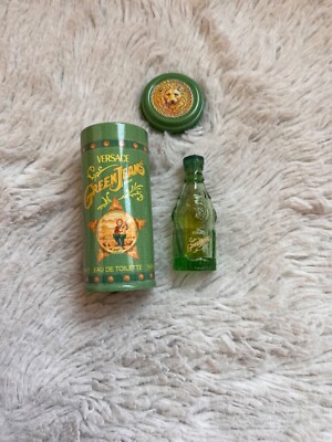 Versace Green Jeans Eau d Perfume miniature benutzt ca 2ml Inhalt mit Box