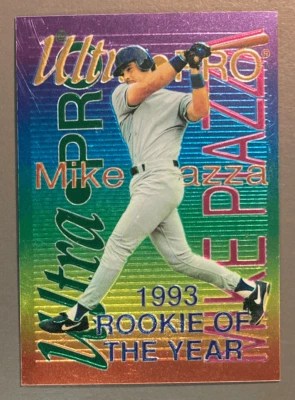 MIKE PIAZZA 1994 Rembrandt Ultra-Pro In uniform, batting 6 OF 6 - Photo 1/2