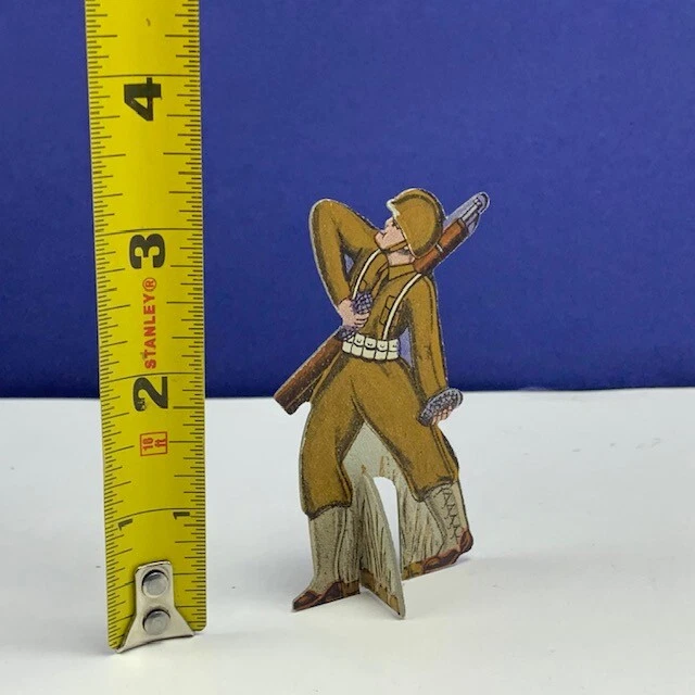 Bomber Raid vtg board game piece 1943 Fairchild toy soldier military grenadier 1 - Image 2 of 2