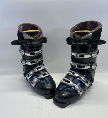 Salomon Performa 9X Evolution Thermic Fit Ski Boots Blue 27 Mondo L-312mm   Good