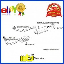 01.20130 MTS MARMITTA ANTERIORE AUTOBIANCHI A112 1.1