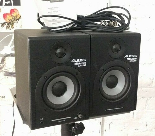 Pair of speakers alesis m1 active 520 