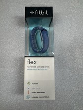 Fitbit Flex Wireless Activity Sleep Wristband, Blue, Small/Large Brand New