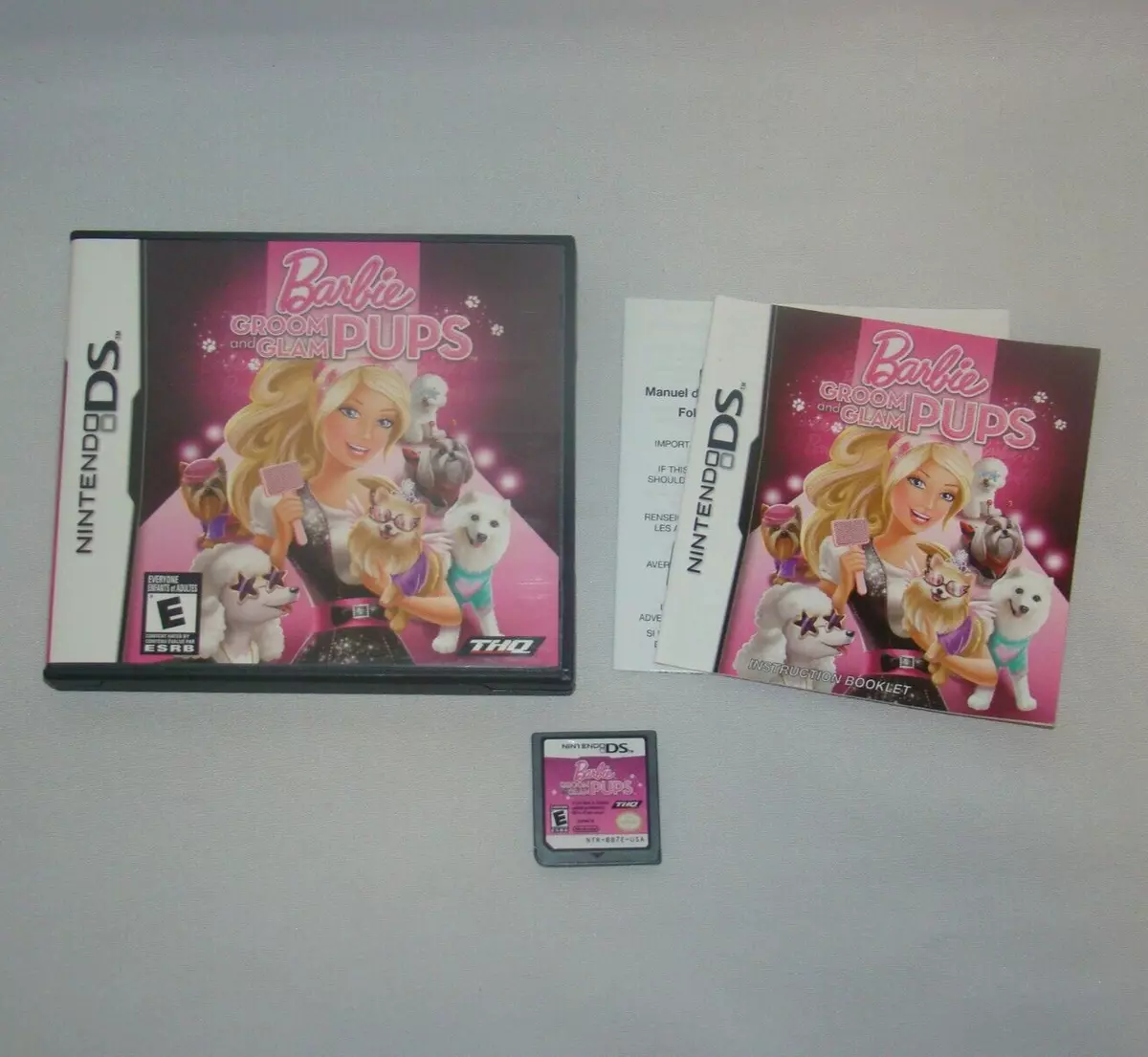 Jogo Nintendo Ds Barbie Groom And Glam Pups - Thq em